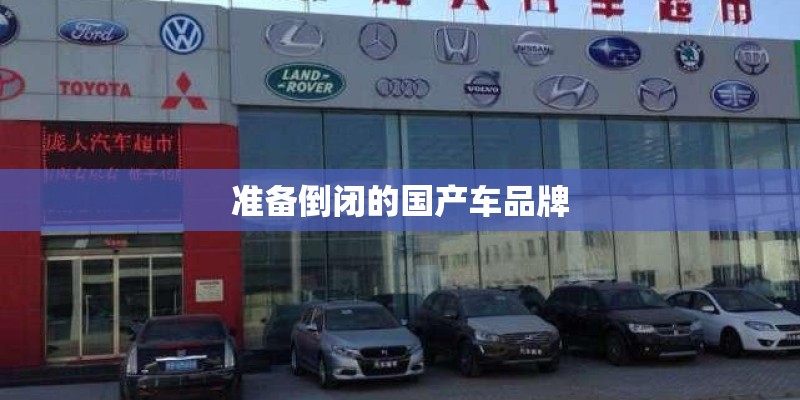 准备倒闭的国产车品牌