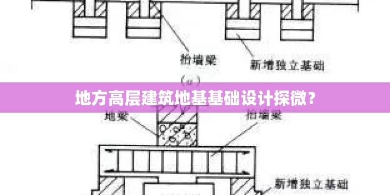 地方高层建筑地基基础设计探微？