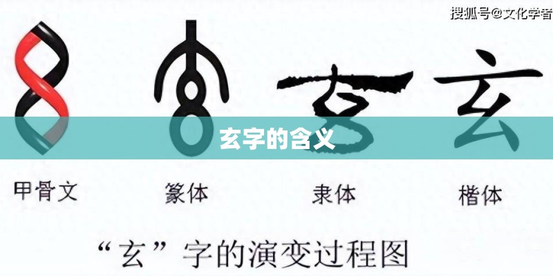 玄字的含义