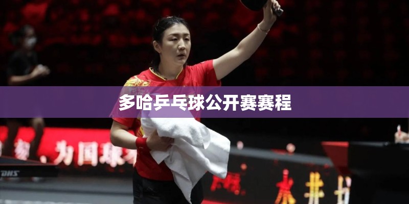 多哈乒乓球公开赛赛程