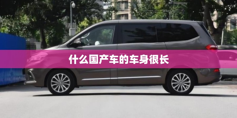 什么国产车的车身很长