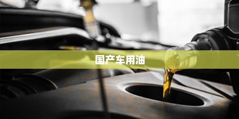 国产车用油