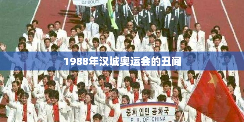 1988年汉城奥运会的丑闻