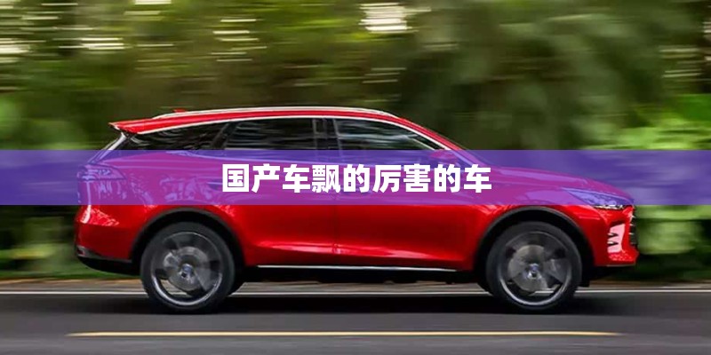 国产车飘的厉害的车 国产车飘的厉害的车