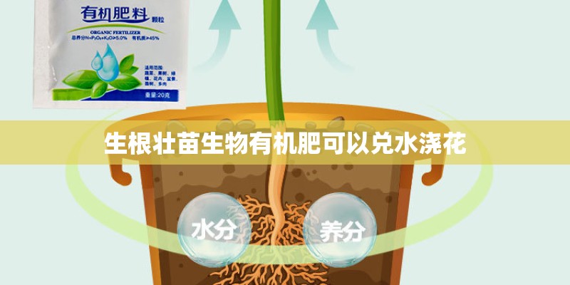 生根壮苗生物有机肥可以兑水浇花
