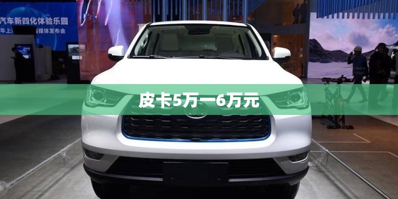 皮卡5万一6万元