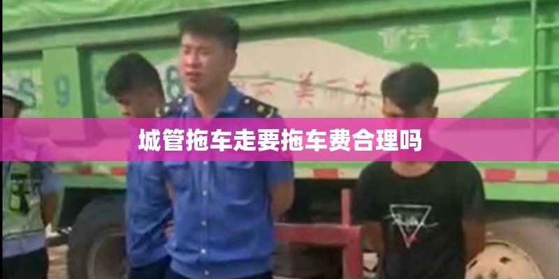 城管拖车走要拖车费合理吗