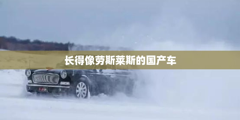长得像劳斯莱斯的国产车