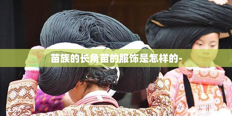 苗族的长角苗的服饰是怎样的-