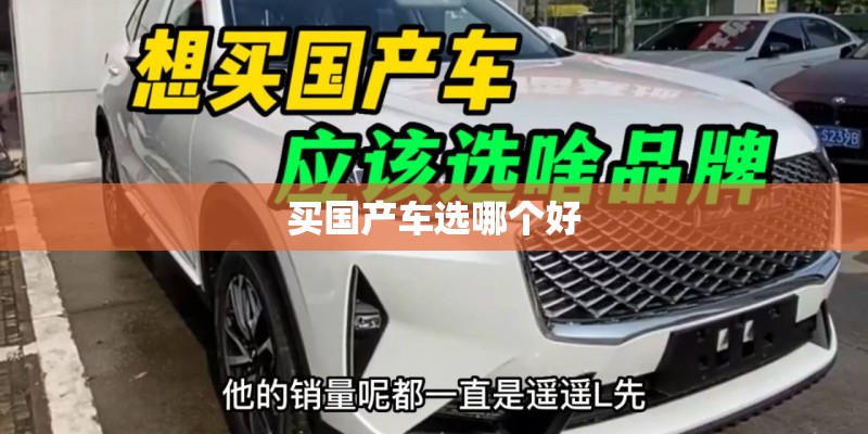 买国产车选哪个好