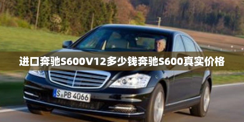 进口奔驰S600V12多少钱奔驰S600真实价格