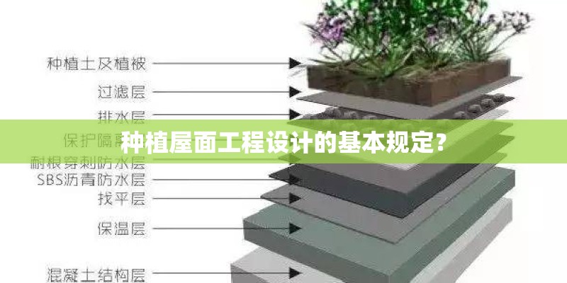 种植屋面工程设计的基本规定？