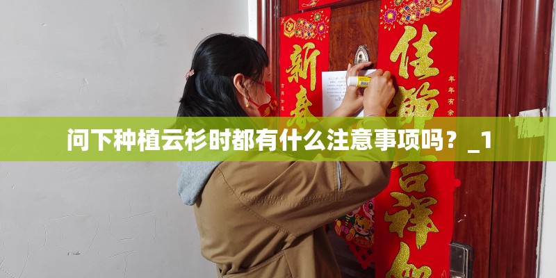 问下种植云杉时都有什么注意事项吗？_1