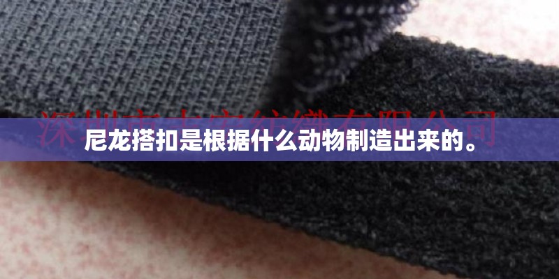 尼龙搭扣是根据什么动物制造出来的。
