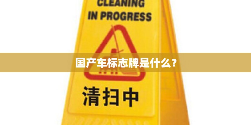 国产车标志牌是什么？