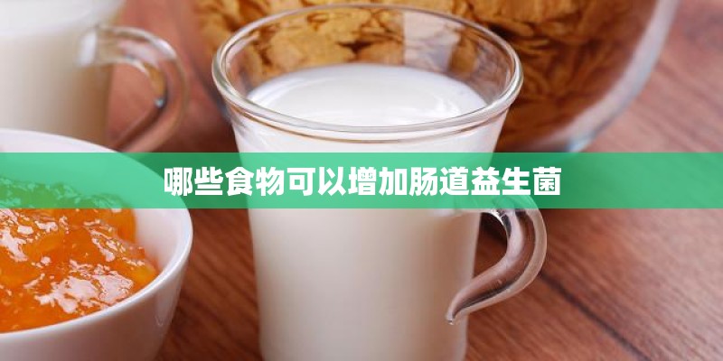 哪些食物可以增加肠道益生菌