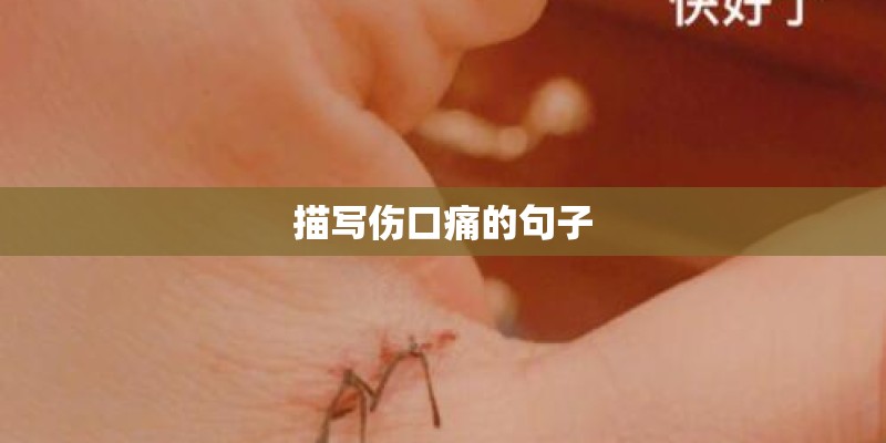 描写伤口痛的句子