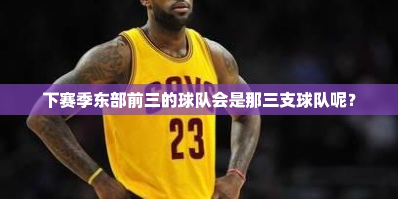 下赛季东部前三的球队会是那三支球队呢？