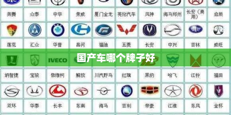 国产车哪个牌子好
