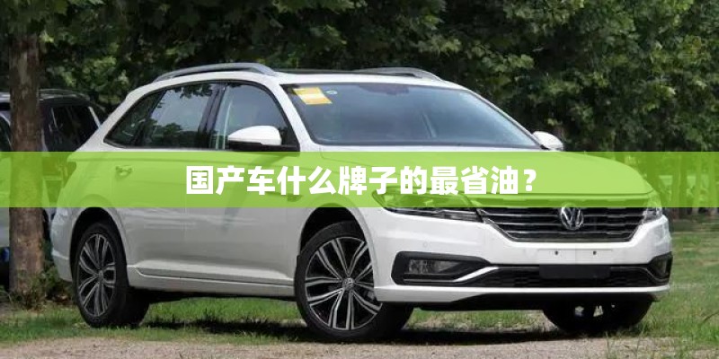 国产车什么牌子的最省油？