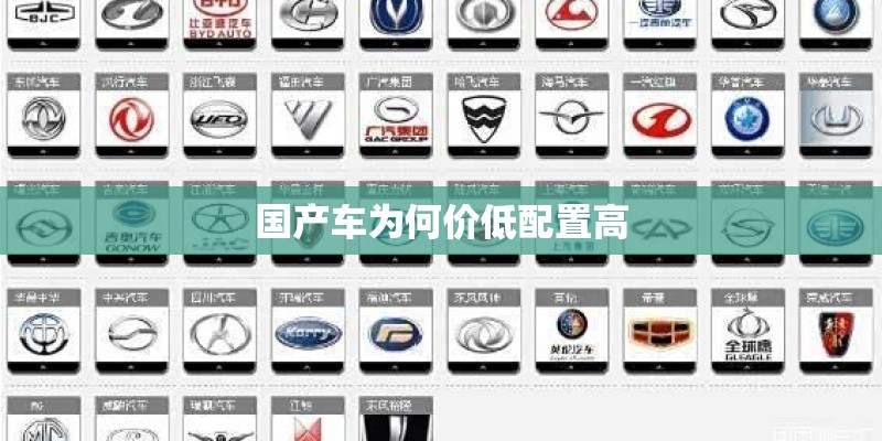 国产车为何价低配置高