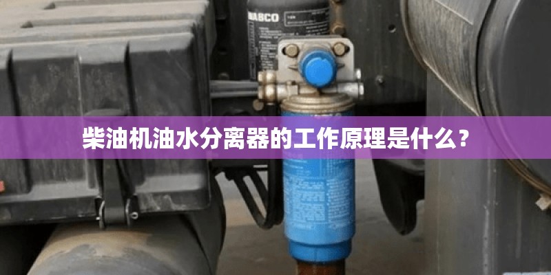 柴油机油水分离器的工作原理是什么？