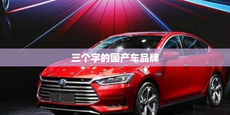 三个字的国产车品牌