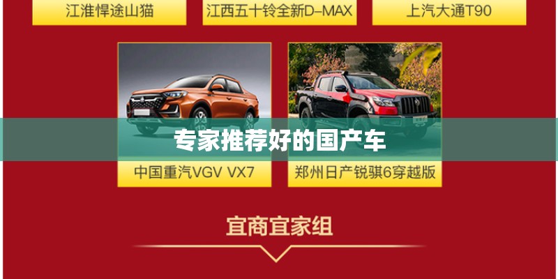 专家推荐好的国产车