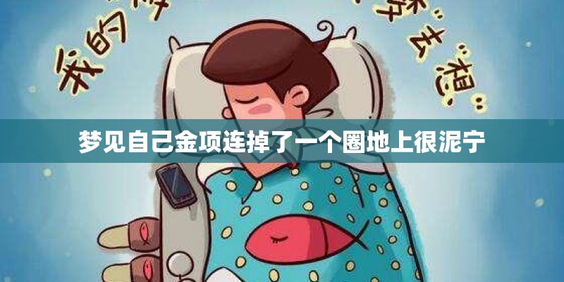 梦见自己金项连掉了一个圈地上很泥宁