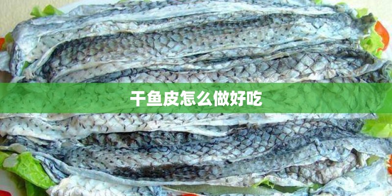 干鱼皮怎么做好吃