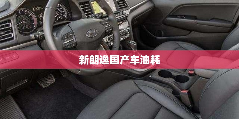 新朗逸国产车油耗