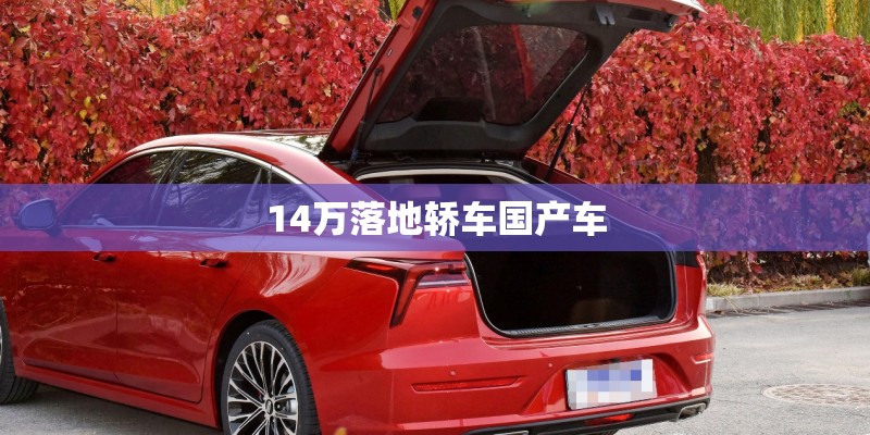 14万落地轿车国产车