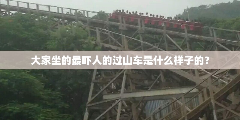 大家坐的最吓人的过山车是什么样子的？