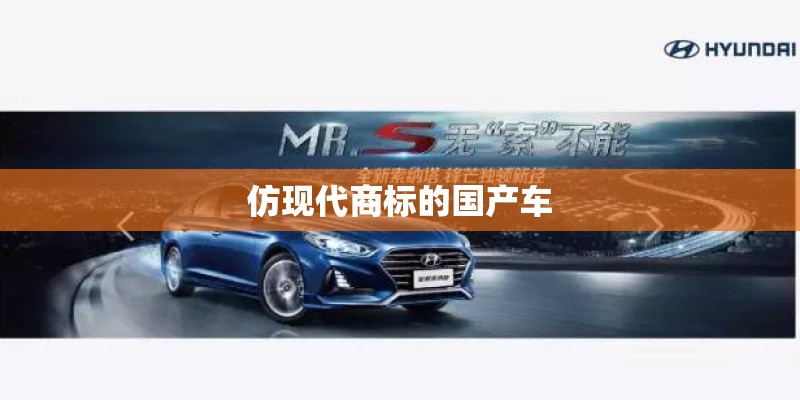 仿现代商标的国产车