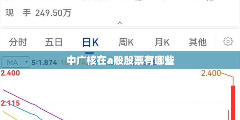 中广核在a股股票有哪些