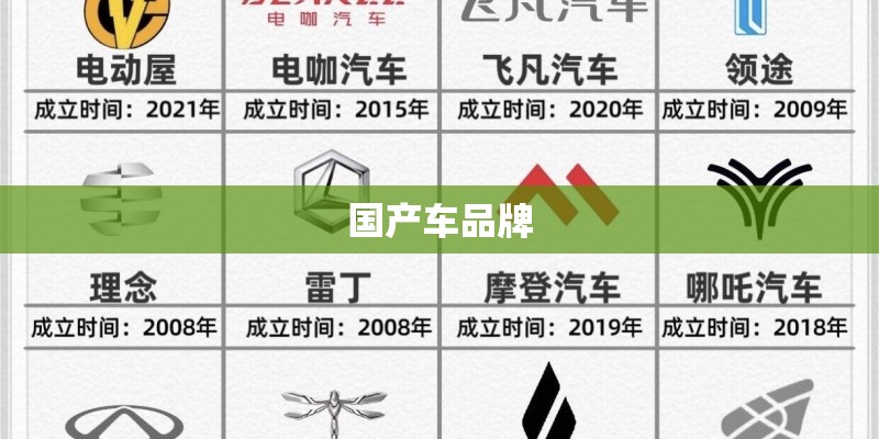 国产车品牌
