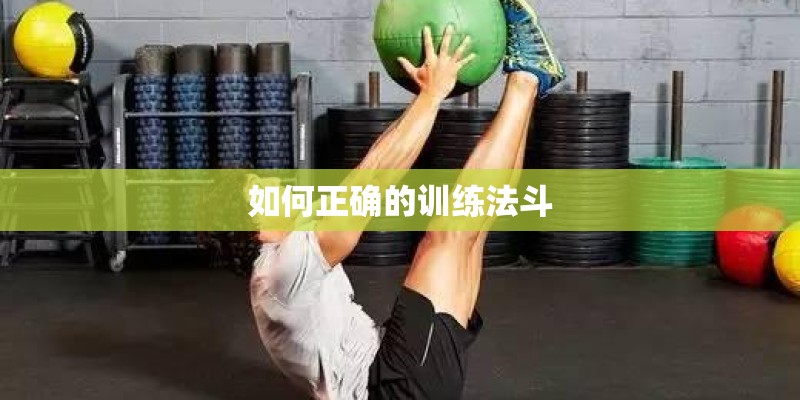 如何正确的训练法斗