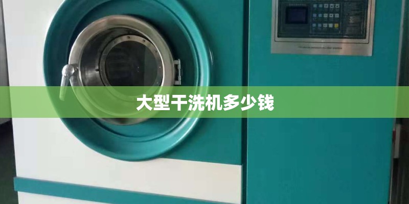 大型干洗机多少钱 大型干洗机多少钱