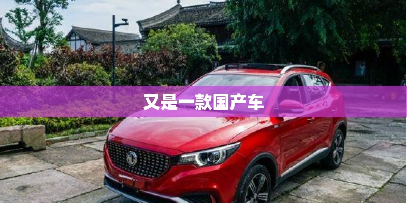 又是一款国产车