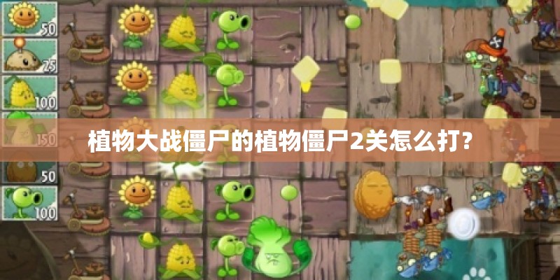 植物大战僵尸的植物僵尸2关怎么打？
