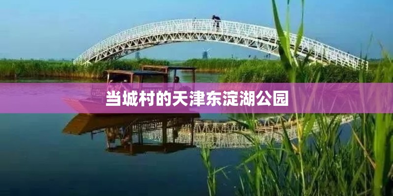 当城村的天津东淀湖公园 当城村的天津东淀湖公园