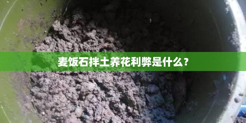 麦饭石拌土养花利弊是什么? 麦饭石拌土养花利弊是什么?