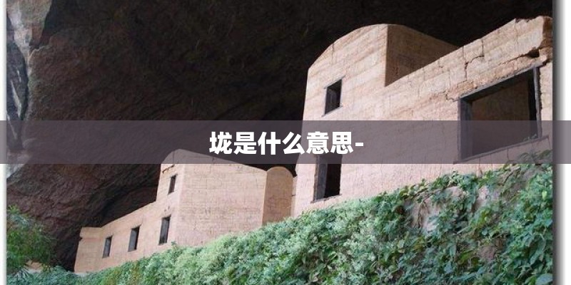 垅是什么意思-