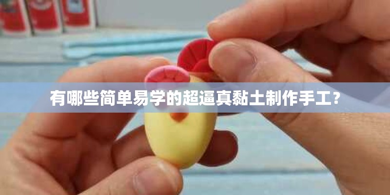 有哪些简单易学的超逼真黏土制作手工？