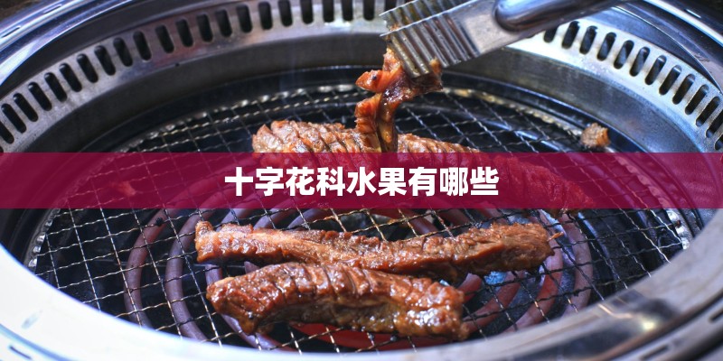 十字花科水果有哪些