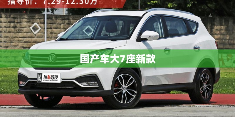 国产车大7座新款