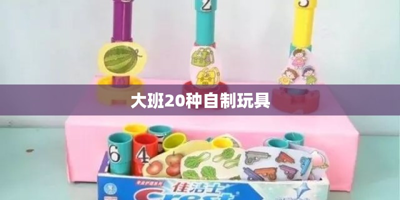 大班20种自制玩具