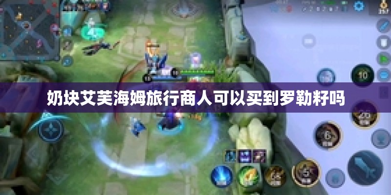 奶块艾芙海姆旅行商人可以买到罗勒籽吗