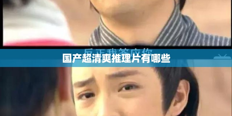 国产超清爽推理片有哪些