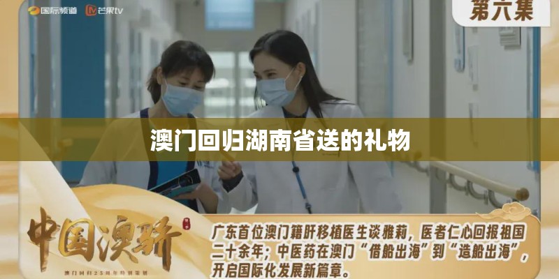 澳门回归湖南省送的礼物 澳门回归湖南省送的礼物